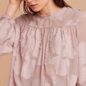 Aritzia Wilfred Lourdes Floral Blouse